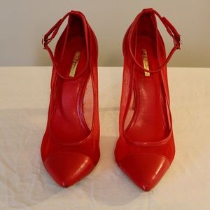 BCBG Patent Leather Red Stiletto's